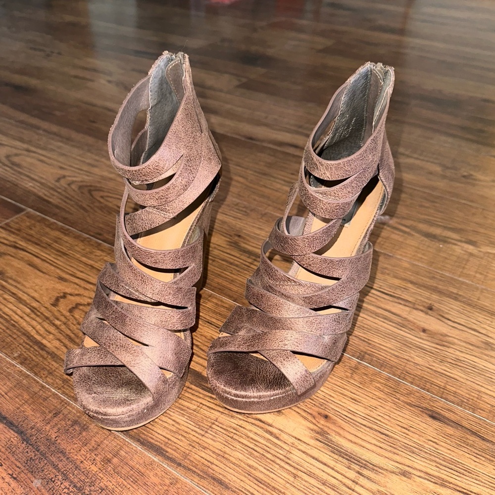 Not Rated Strappy Wedges
